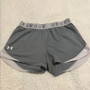 Under Armour Women's Athletic Gray Shorts - Women’s Small